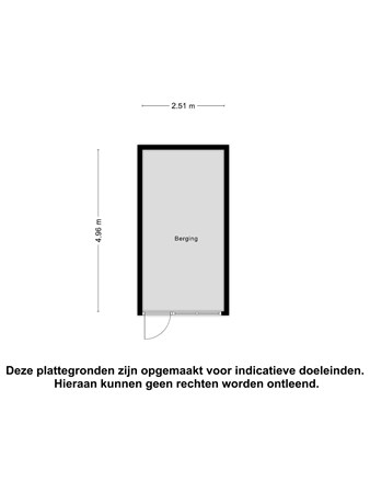 Floorplan - Oostzeestraat 35, 8303 VD Emmeloord